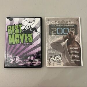 Jiu Jitsu DVD Bundle- Best Moves 2006 Volume 1 & 2008 Finals World Championships